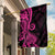 Pink Polynesia Paisley Garden Flag Polynesian With Tropical Flowers LT14 House Flag Pink - Polynesian Pride