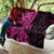 Pink Polynesia Paisley Quilt Polynesian With Tropical Flowers LT14 - Polynesian Pride