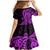 Polynesia Paisley Family Matching Mermaid Dress and Hawaiian Shirt Polynesian With Tropical Flowers - Purple LT14 - Polynesian Pride