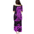 Polynesia Paisley Family Matching Puletasi Dress and Hawaiian Shirt Polynesian With Tropical Flowers - Purple LT14 - Polynesian Pride