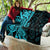 Polynesia Paisley Quilt Polynesian With Tropical Flowers - Turquoise LT14 - Polynesian Pride