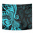 Polynesia Paisley Tapestry Polynesian With Tropical Flowers - Turquoise LT14 - Polynesian Pride