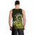 Lime Green Talofa Samoa Men Tank Top Samoan Kava Bowl Siapo Pattern LT14 - Polynesian Pride