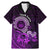 Purple Talofa Samoa Family Matching Mermaid Dress and Hawaiian Shirt Samoan Kava Bowl Siapo Pattern LT14 Dad's Shirt - Short Sleeve Purple - Polynesian Pride