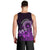 Purple Talofa Samoa Men Tank Top Samoan Kava Bowl Siapo Pattern LT14 - Polynesian Pride