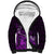 Purple Talofa Samoa Sherpa Hoodie Samoan Kava Bowl Siapo Pattern LT14 Unisex Purple - Polynesian Pride