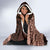 Malo e lelei Tonga Hooded Blanket Tongan Ngatu Pattern Vintage Vibes LT14 - Polynesian Pride