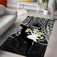 Ekamowir Omo Nauru Area Rug Naoero Twelve-pointed Star Polynesian Tattoo LT14 - Polynesian Pride