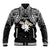 Ekamowir Omo Nauru Baseball Jacket Naoero Twelve-pointed Star Polynesian Tattoo