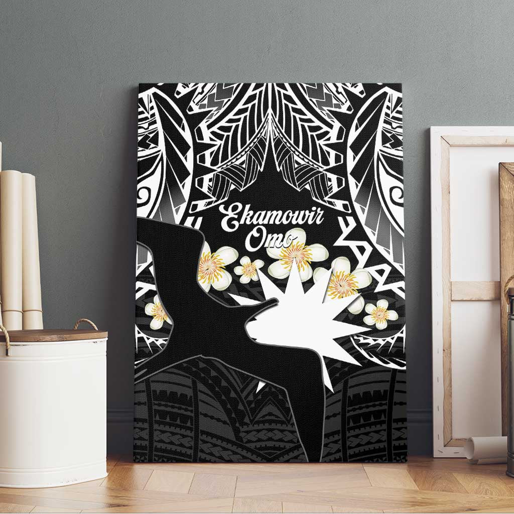 Ekamowir Omo Nauru Canvas Wall Art Naoero Twelve-pointed Star Polynesian Tattoo LT14 - Polynesian Pride
