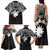 Ekamowir Omo Nauru Family Matching Tank Maxi Dress and Hawaiian Shirt Naoero Twelve-pointed Star Polynesian Tattoo