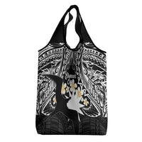Ekamowir Omo Nauru Grocery Bag Naoero Twelve-pointed Star Polynesian Tattoo LT14 - Polynesian Pride