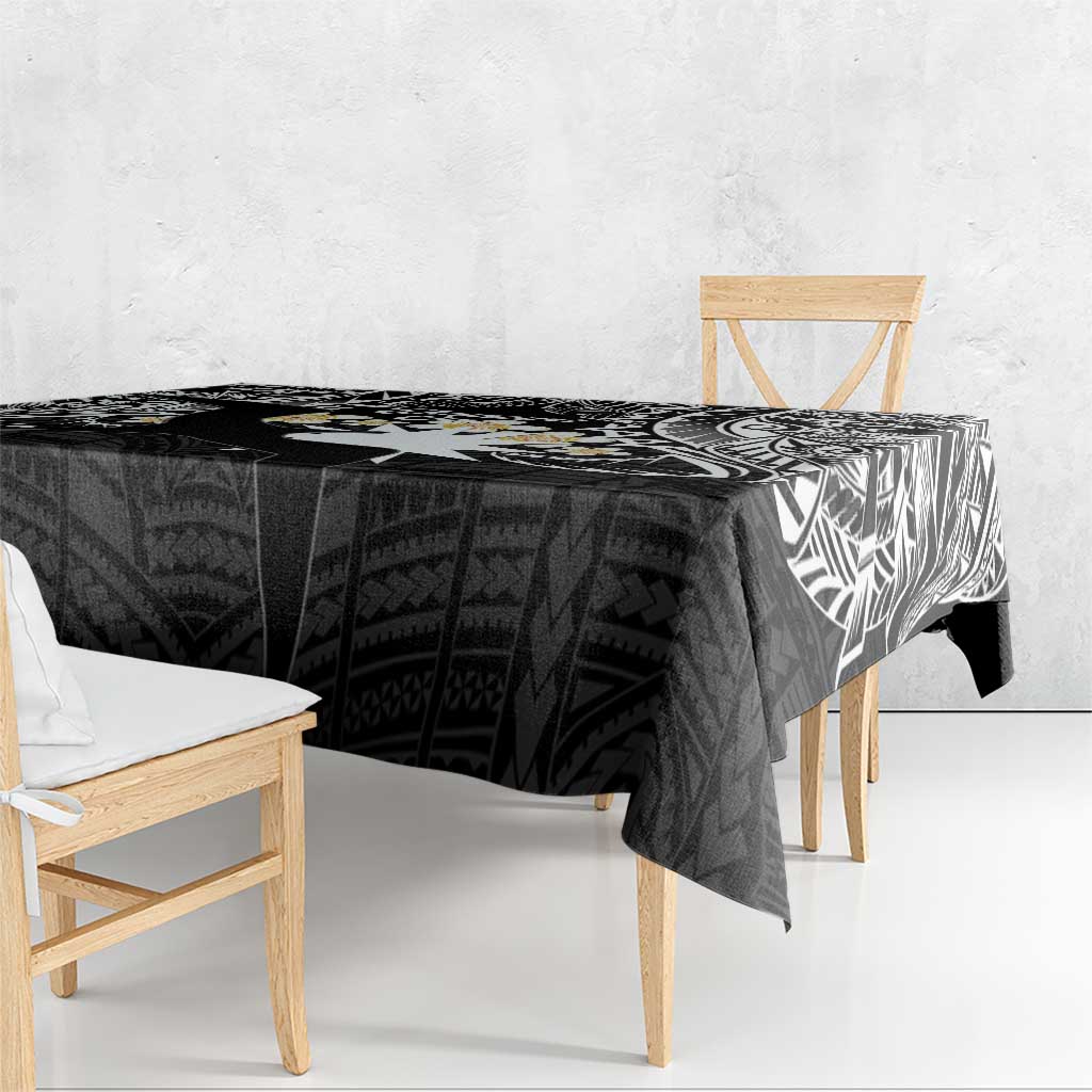 Ekamowir Omo Nauru Tablecloth Naoero Twelve-pointed Star Polynesian Tattoo LT14 - Polynesian Pride