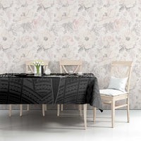 Ekamowir Omo Nauru Tablecloth Naoero Twelve-pointed Star Polynesian Tattoo LT14 - Polynesian Pride