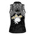 Ekamowir Omo Nauru Women Sleeveless Polo Shirt Naoero Twelve-pointed Star Polynesian Tattoo