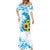 New Zealand Autism Awareness Month Mermaid Dress Takiwatanga Maori Lizard With Sunflower