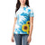 New Zealand Autism Awareness Month Women Polo Shirt Takiwatanga Maori Lizard With Sunflower