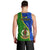 Vanuatu Malampa Province Men Tank Top Turtle Sand Drawing Unique Tapa Pattern LT14 - Polynesian Pride