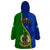 Personalised Vanuatu Malampa Province Wearable Blanket Hoodie Turtle Sand Drawing Unique Tapa Pattern LT14 - Polynesian Pride