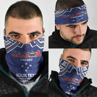Custom Samoa Cricket Neck Gaiter Go Champions Samoan LT14 - Polynesian Pride