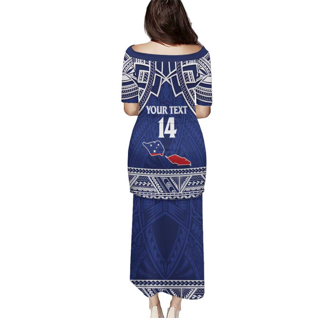 Custom Samoa Cricket Puletasi Go Champions Samoan LT14 - Polynesian Pride