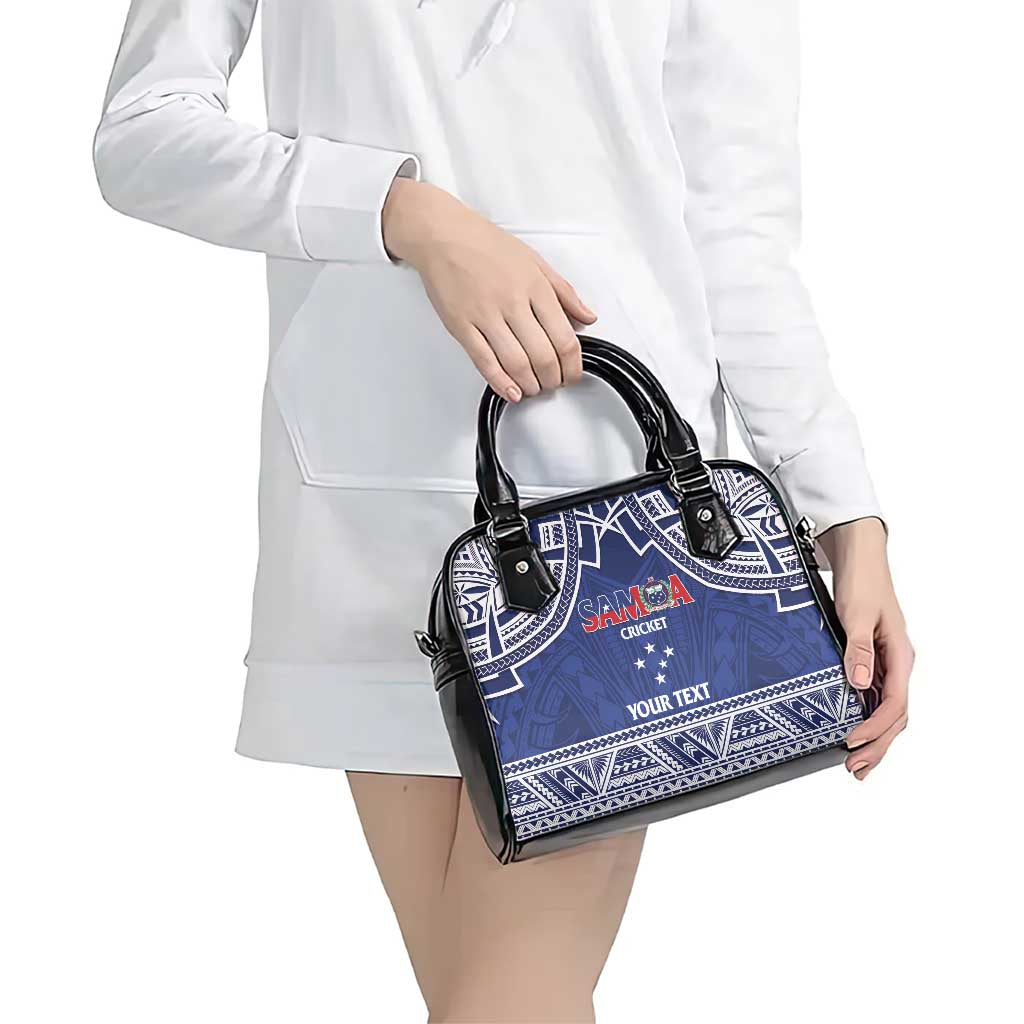 Custom Samoa Cricket Shoulder Handbag Go Champions Samoan LT14 - Polynesian Pride