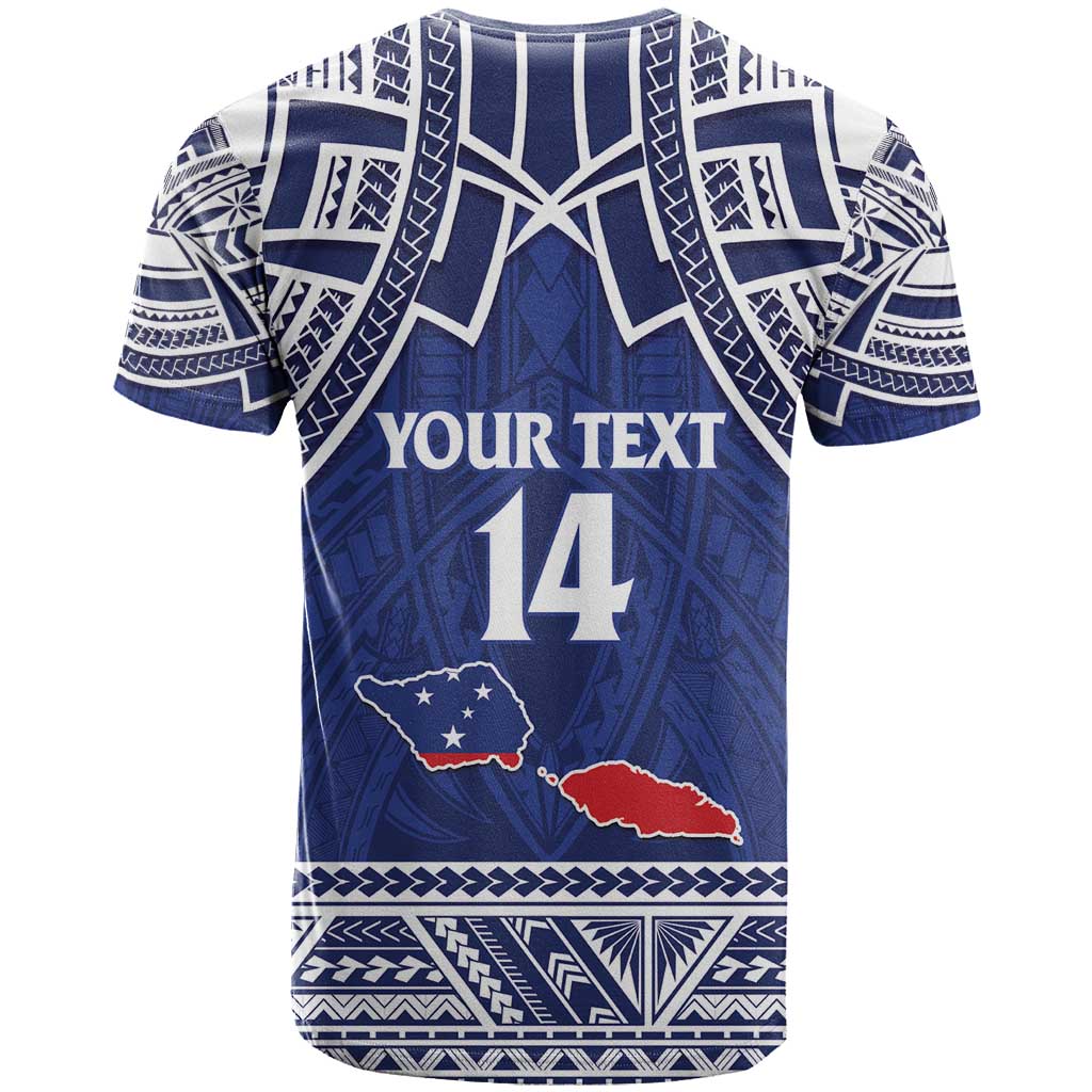 Custom Samoa Cricket T Shirt Go Champions Samoan LT14 - Polynesian Pride