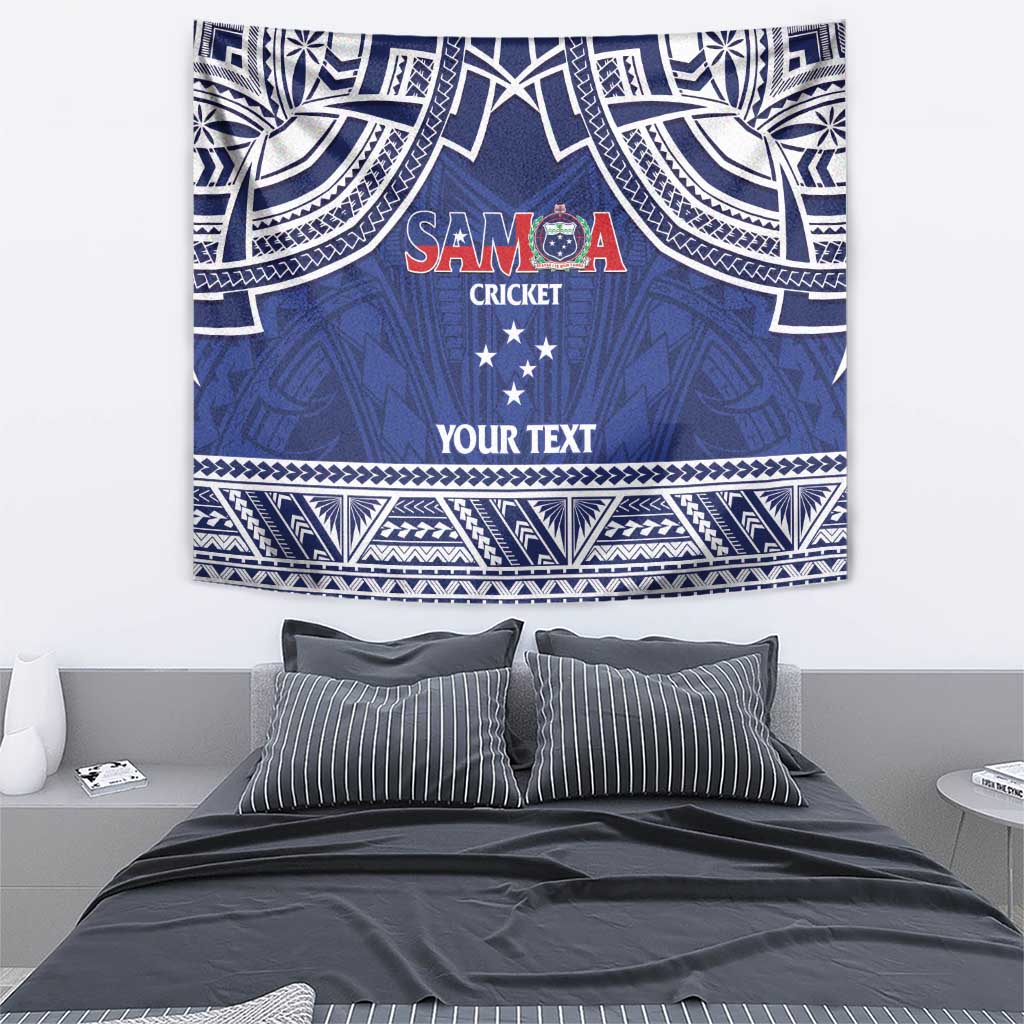 Custom Samoa Cricket Tapestry Go Champions Samoan LT14 - Polynesian Pride