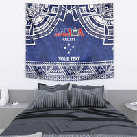 Custom Samoa Cricket Tapestry Go Champions Samoan LT14 - Polynesian Pride
