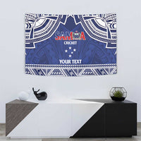 Custom Samoa Cricket Tapestry Go Champions Samoan LT14 - Polynesian Pride