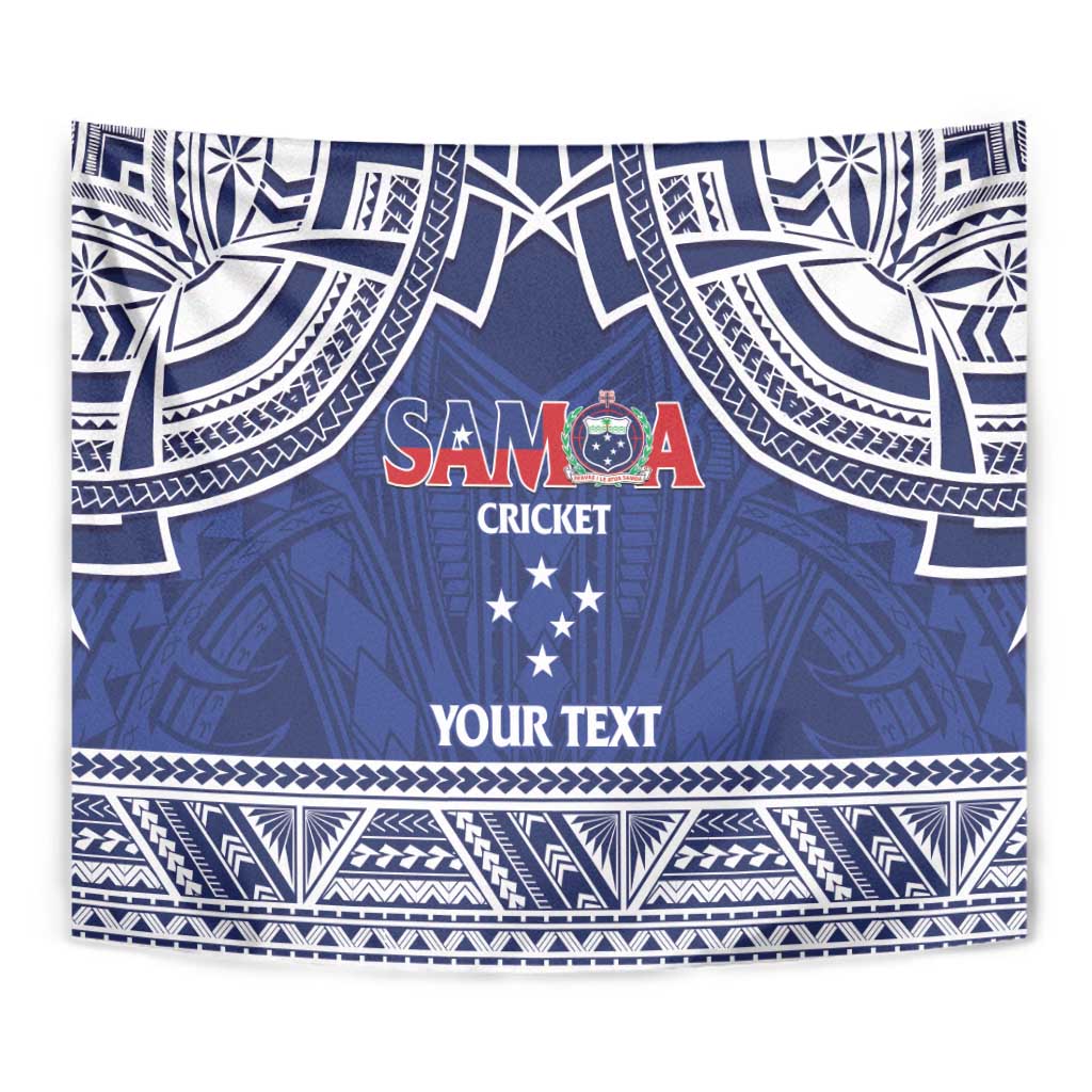 Custom Samoa Cricket Tapestry Go Champions Samoan LT14 - Polynesian Pride