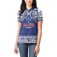Custom Samoa Cricket Women Polo Shirt Go Champions Samoan LT14 - Polynesian Pride