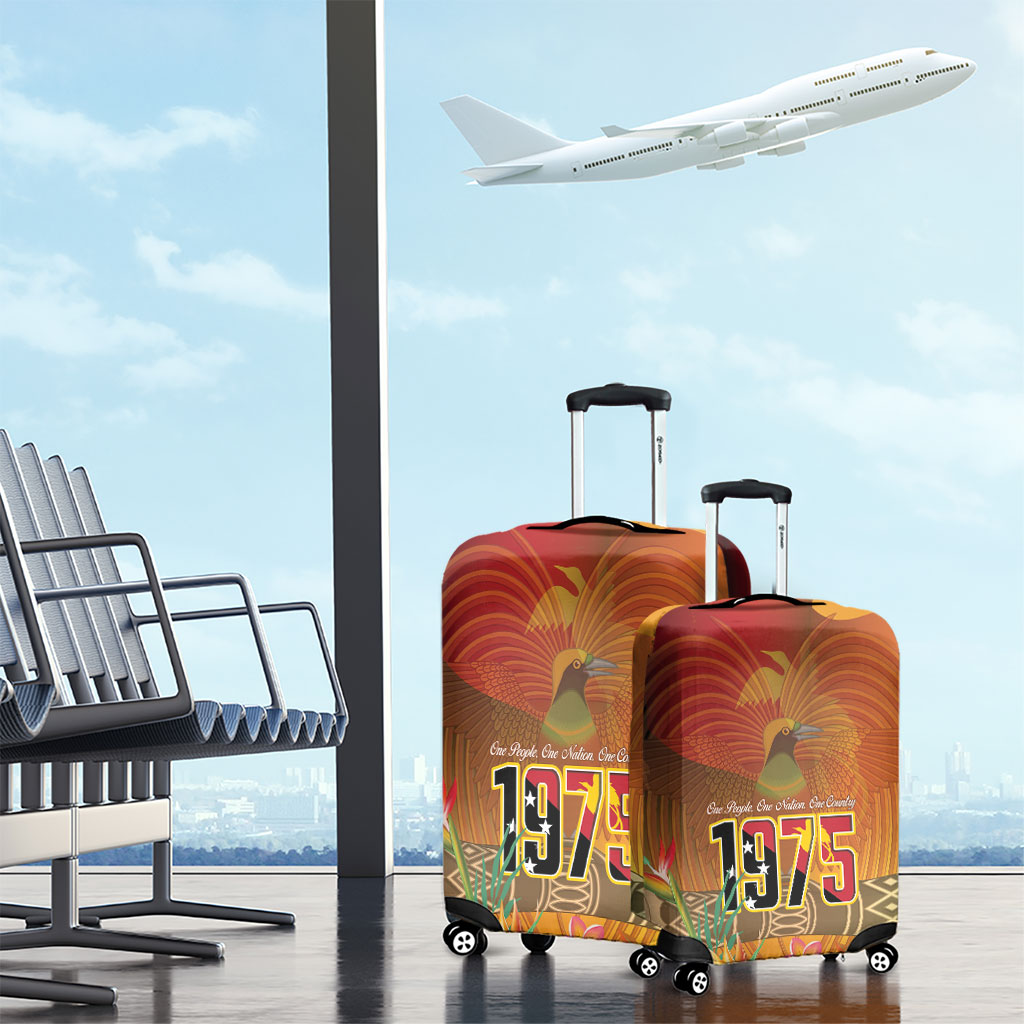 Papua New Guinea Independence Day Luggage Cover One People One Nation One Country LT14 - Polynesian Pride