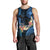 Hawaii Men Tank Top Pray For Maui Hawaiian Plumeria Be Strong Blue Verison LT14 - Polynesian Pride