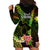 Hawaii Hoodie Dress Pray For Maui Hawaiian Plumeria Be Strong Reggae Verison LT14 - Polynesian Pride