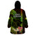 Hawaii Wearable Blanket Hoodie Pray For Maui Hawaiian Plumeria Be Strong Reggae Verison LT14 - Polynesian Pride