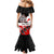 Personalised Te Reo Maori New Zealand Mermaid Dress Kia Haka Maori Fern With Tino Rangatiratanga LT14 - Polynesian Pride