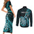 personalised-new-zealand-darts-couples-matching-short-sleeve-bodycon-dress-and-long-sleeve-button-shirts-happiness-is-a-tight-threesome-maori-turquoise