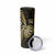 New Zealand Darts Skinny Tumbler Happiness Is A Tight Threesome Maori Gold