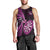 New Zealand Darts Men Tank Top Happiness Is A Tight Threesome Maori Pink LT14 - Polynesian Pride