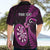 Personalised New Zealand Darts Hawaiian Shirt Happiness Is A Tight Threesome Maori Pink LT14 - Polynesian Pride