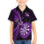 New Zealand Darts Family Matching Long Sleeve Bodycon Dress and Hawaiian Shirt Happiness Is A Tight Threesome Maori Purple LT14 Son's Shirt Purple - Polynesian Pride