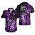 New Zealand Darts Hawaiian Shirt Happiness Is A Tight Threesome Maori Purple LT14 - Polynesian Pride