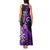 New Zealand Darts Tank Maxi Dress Happiness Is A Tight Threesome Maori Purple LT14 - Polynesian Pride