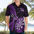 Personalised New Zealand Darts Hawaiian Shirt Happiness Is A Tight Threesome Maori Purple LT14 - Polynesian Pride