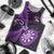 Personalised New Zealand Darts Men Tank Top Happiness Is A Tight Threesome Maori Purple LT14 Purple - Polynesian Pride