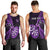 Personalised New Zealand Darts Men Tank Top Happiness Is A Tight Threesome Maori Purple LT14 - Polynesian Pride