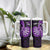 Personalised New Zealand Darts Tumbler With Handle Happiness Is A Tight Threesome Maori Purple