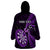 Personalised New Zealand Darts Wearable Blanket Hoodie Happiness Is A Tight Threesome Maori Purple LT14 - Polynesian Pride