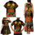 Papua New Guinea Western Province Family Matching Tank Maxi Dress and Hawaiian Shirt Papua Niugini Coat Of Arms With Flag Style LT14 - Polynesian Pride